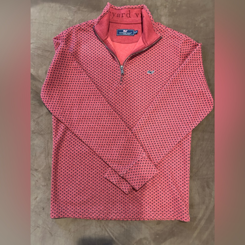 Vineyard Vines Quarter Zip Pullover Men’s XS NWOT